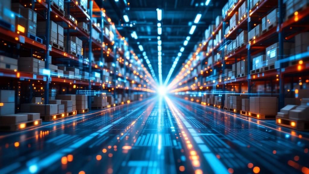 A futuristic view of supply chain technologies in action